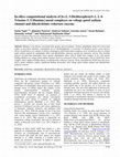 Research paper thumbnail of In-silico computational analysis of [6-(2, 3-Dichlorophenyl)-1, 2, 4-Triazine-3, 5-Diamine] metal complexes on voltage gated sodium channel and dihydrofolate reductase enzyme