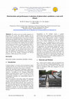 Research paper thumbnail of Deterioration and performance evaluation of photovoltaic modules in a semi-arid climate