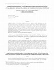 Research paper thumbnail of Perfiles Asociados Al Consumo De Alcohol De Adolescentes Escolarizados Mediante Análisis De Correspondencias Múltiples