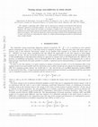 Research paper thumbnail of Testing energy non-additivity in white dwarfs