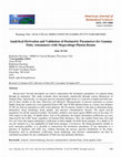 Research paper thumbnail of Analytical Derivation and Validation of Dosimetric Parameters for Gamma Putty Attenuators with Megavoltage Photon Beams