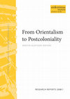 Research paper thumbnail of From Orientalism to Postcoloniality