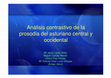 Research paper thumbnail of Análisis contrastivo de la prosodia del asturiano central y occidental