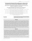 Research paper thumbnail of Determinación del potencial de gasificación de carbones de la provincia Centro de Boyacá para combustión en horno túnel/Determination of gasification potential of coal from Central Province of Boyacá for combustion in tunnel kiln