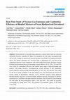 Research paper thumbnail of Real-Time Study of Noxious Gas Emissions and Combustion Efficiency of Blended Mixtures of Neem Biodiesel and Petrodiesel