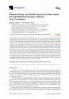 Research paper thumbnail of Climate Change and Health Impacts in Urban Areas: Towards Hybrid Evaluation Tools for New Governance