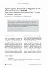 Research paper thumbnail of Algunos aspectos históricos de la Psiquiatría en la V Región de Valparaíso: 1940-1990