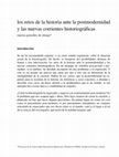 Research paper thumbnail of Los retos de la historia ante la postmodernidad y las nuevas corrientes historiográficas