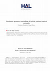 Research paper thumbnail of Stochastic geometry modelling of hybrid wireless/optical networks