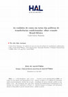 Research paper thumbnail of As coalizões de causa em torno das políticas de transferências condicionadas: olhar cruzado Brasil-México