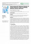 Research paper thumbnail of Determining the Optimum Number of Anchor Beacons while Localizing Wireless Sensor Network