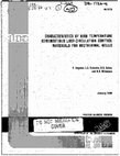 Research paper thumbnail of Characteristics of high temperature cementitious lost-circulation control materials for geothermal wells