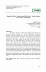 Research paper thumbnail of Against Odds : Identity and Survival-South Asian Literature in English