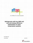 Research paper thumbnail of Refrigerants with low GWP and cost and energy efficiency optimization of vapor compression systems