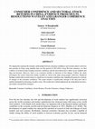 Research paper thumbnail of Consumer Confidence and Sectoral Stock Returns in China: Evidence from Multi-Resolutions Wavelet and Granger Coherence Analyses