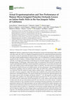 Research paper thumbnail of Actual Evapotranspiration and Tree Performance of Mature Micro-Irrigated Pistachio Orchards Grown on Saline-Sodic Soils in the San Joaquin Valley of California