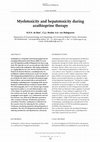 Research paper thumbnail of Myelotoxicity and hepatotoxicity during azathioprine therapy