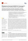 Research paper thumbnail of Development of Inactivated FAKHRAVAC® Vaccine against SARS-CoV-2 Virus: Preclinical Study in Animal Models