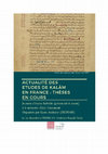 Research paper thumbnail of Journée d’études « Actualités des études du kalâm en France » — IISMM.
Cheminer vers Dieu, la voie du taqlīd chez Abū Ḥāmid al-Ġazālī (m.505/1111).