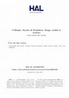 Research paper thumbnail of Colloque: Savoirs de Frontières: Image, oralité et écriture