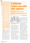 Research paper thumbnail of L’atlante come raccolta del sapere Nascita di un nuovo mezzo di comunicazione