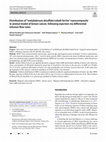 Research paper thumbnail of Distribution of “molybdenum disulfide/cobalt ferrite” nanocomposite in animal model of breast cancer, following injection via differential infusion flow rates