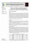 Research paper thumbnail of Studies on variability, heritability and genetic advance for yield and yield contributing characters in Ivy gourd (Coccinia grandis (Voigt.)