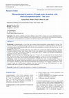 Research paper thumbnail of Histopathological analysis of lymph nodes in patient with clinical lymphadenopathy - 266 cases