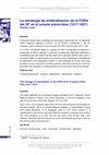 Research paper thumbnail of La estrategia de sindicalización de la FORA del IXº en el oriente entrerriano (1917-1921)