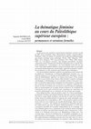 Research paper thumbnail of La thématique féminine au cours du Paléolithique supérieur européen : permanences et variations formelles