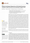 Research paper thumbnail of Partial Least Squares Regression of Oil Sands Processing Variables within Discrete Event Simulation Digital Twin