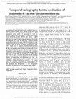 Research paper thumbnail of Temporal variography for the evaluation of atmospheric carbon dioxide monitoring