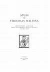 Research paper thumbnail of Il volgarizzamento italiano dell’Epistola di Giacomo. Una prima analisi contrastiva delle due versioni antiche