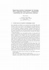 Research paper thumbnail of Improving assistive technologies by learninguser's experience from traces : a theoreticalcontribution for next generation solutions