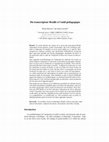 Research paper thumbnail of Du transcripteur Braille à l'outil pédagogique