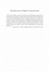 Research paper thumbnail of Metadiscourse In Digital Communication