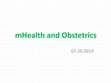 Research paper thumbnail of The use of cell phone for maternal health: the Abiye project