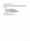 Research paper thumbnail of Author's response to reviews Title:Identity theory and education completion: A Text Analytics study of 4,432 online discussants of an 'Understanding Dementia' Massive Open Online Course Authors