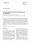 Research paper thumbnail of Serum Biochemistry of Persian Fallow Deer (Dama