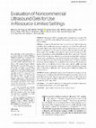 Research paper thumbnail of Evaluation of Noncommercial Ultrasound Gels for Use in Resource-Limited Settings