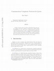 Research paper thumbnail of 1 2 1 A ug 2 00 6 Communication Complexity Protocols for Q-trits