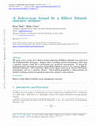 Research paper thumbnail of A Holevo-type bound for a divergence distance measure