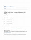 Research paper thumbnail of Limits: Essays on the Limitations of Science and Religion