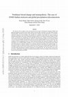 Research paper thumbnail of Nonlinear forced change and nonergodicity: The case of ENSO-Indian monsoon and global precipitation teleconnections