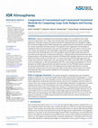 Research paper thumbnail of Comparison of Conventional and Constrained Variational Methods for Computing Large‐Scale Budgets and Forcing Fields