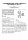 Research paper thumbnail of Controlled multi-motor crawler travel drives on open pit mining machines