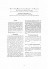 Research paper thumbnail of How to Revise Beliefs from Conditionals: A New Proposal