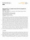 Research paper thumbnail of MagmaFOAM-1.0: a modular framework for the simulation of magmatic systems