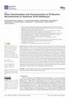 Research paper thumbnail of Phase Transformation and Characterization of 3D Reactive Microstructures in Nanoscale Al/Ni Multilayers