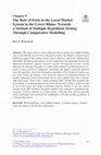 Research paper thumbnail of The Role of Forts in the Local Market System in the Lower Rhine: Towards a Method of Multiple Hypothesis Testing Through Comparative Modelling